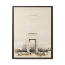 Great gateway leading to the Temple of Karnak Thebes illustration by David Roberts (1796–1864) - NOMADEN ART GALLERY