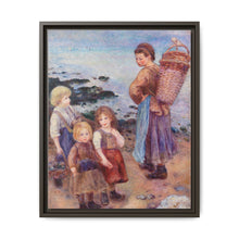 Mussel-Fishers at Berneval (Pêcheuses de moules à Berneval, côte normand) (1879) by Pierre-Auguste Renoir - NOMADEN ART GALLERY