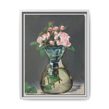 Moss Roses in a Vase (1882) by Edouard Manet. - NOMADEN ART GALLERY