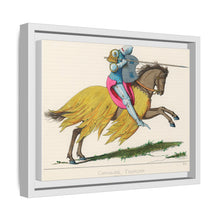French Knight, 14th Century: Vintage Equestrian Art by Paul Mercuri (1860)