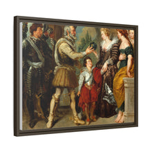 Henri IV Conferring the Regency upon Marie de' Medici (after Rubens) by Eugène Delacroix