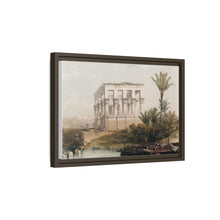 The hypaethral temple at Philae called the Bed of Pharaoh illustration by David Roberts (1796–1864)