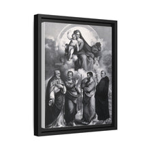 The Virgin and Child with Saint Geminianus of Modena, Saint Peter, Saint Paul and Saint Antony of Padua. Lithograph by F. Hanfstaengl after B. Ramenghi, il Bagnacavallo. - NOMADEN ART GALLERY