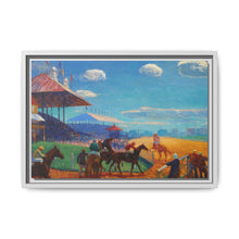 Race Track (1908–1909) vintage painting by William James Glackens - NOMADEN ART GALLERY