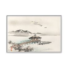 Cottage by the sea by Kōno Bairei (1844-1895) - NOMADEN ART GALLERY