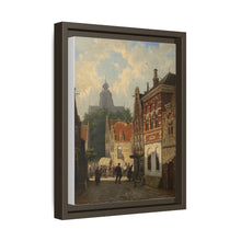 Dutch Street Scene (c. 1850–55) by Cornelis Springer