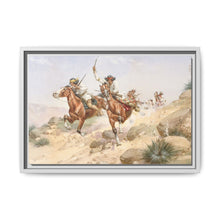 Apache Indians on Horseback by Herman Wendelborg Hansen - NOMADEN ART GALLERY