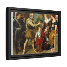 Henri IV Conferring the Regency upon Marie de' Medici (after Rubens) by Eugène Delacroix