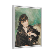 Retrato de Berthe Morisot con un abanico (1874) de Édouard Manet.