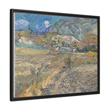 Vincent van Gogh's The Landscape at Saint-Rémy (Enclosed Field with Peasant) - NOMADEN ART GALLERY