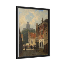 Dutch Street Scene (c. 1850–55) by Cornelis Springer