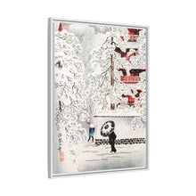 Snow at Asakusa, Yedo, Musashi Province print in high resolution by Hiroaki Takahashi (1871–1945)