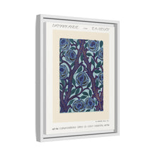 Flower pattern Art Deco stencil print in oriental style