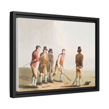 Illustration of nor and spell from The Costume of Yorkshire (1814) by George Walker