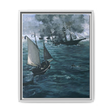 The Battle of the Kearsarge and the Alabama by Édouard Manet - NOMADEN ART GALLERY