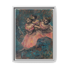 Three Dancers in Red Costume (1896) by Edgar Degas - NOMADEN ART GALLERY