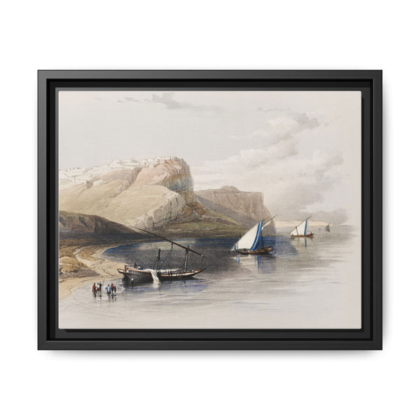 Fortress of Ibrim Nubia illustration by David Roberts (1796–1864) - NOMADEN ART GALLERY