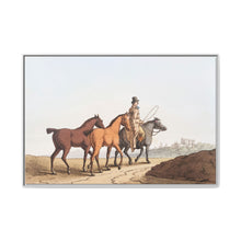 Illustration of the horse dealer from The Costume of Yorkshire (1814) by George Walker (1781-1856) - NOMADEN ART GALLERY