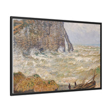 Claude Monet's Stormy Sea in Étretat (1883) - NOMADEN ART GALLERY