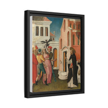 Saint Peter Martyr Exorcizing a Woman Possessed by a Devil by Antonio Vivarini - NOMADEN ART GALLERY