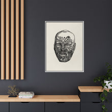 Ancient face from 19th Century Grammar of Ornament by Owen Jones. - NOMADEN ART GALLERY
