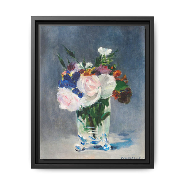 Flowers in a Crystal Vase (c.1882) by Edouard Manet. - NOMADEN ART GALLERY