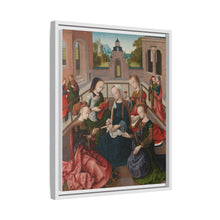The Virgin and Child with Four Holy Virgins (c. 1495 - c. 1500) by Master of the Virgo inter Virgines