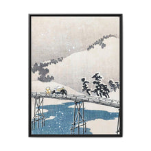Snowy landscape with Mount Fuji (1900–1910) by Ohara Koson