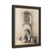 Modern mansion showing the arabesque architecture of Cairo illustration by David Roberts (1796–1864)