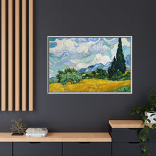Vincent Van Gogh's Wheat Field with Cypresses (1889). Famous painting, original from the MET Museum - NOMADEN ART GALLERY