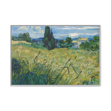Vincent van Gogh's Green Wheat Field with Cypress (1889) - NOMADEN ART GALLERY