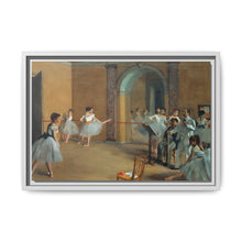 Edgar Degas's The Dance Foyer at the Opera on the rue Le Peletier (1872) - NOMADEN ART GALLERY