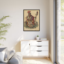 Keokuk, Chief of the Sacs and Foxes (1838) by Alfred Hoffy, Charles Bird King