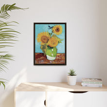 Vincent van Gogh's Vase with Three Sunflowers (1888) - NOMADEN ART GALLERY