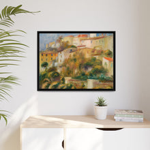 Casas en una colina (Groupe de maisons sur un coteau) de Pierre Auguste Renoir 