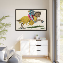 French Knight, 14th Century: Vintage Equestrian Art by Paul Mercuri (1860)