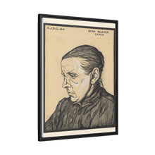 Portret van Dina Klaver (1916) by Julie de Graag