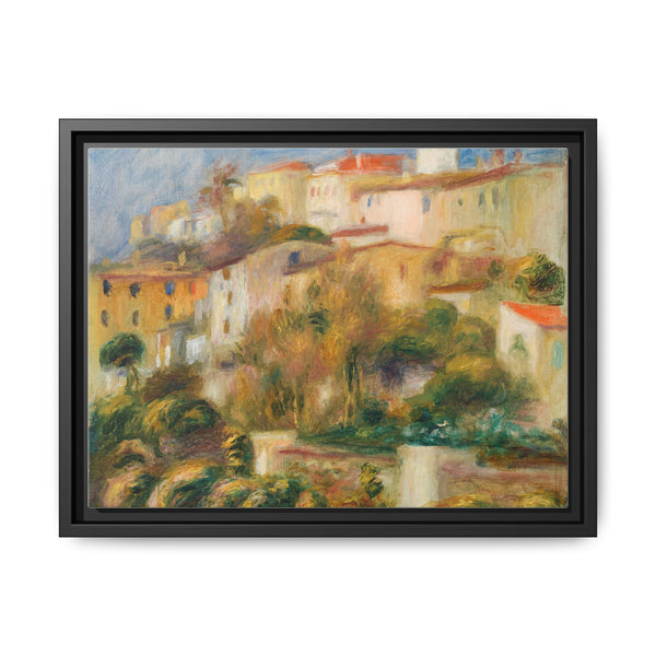 Houses on a Hill (Groupe de maisons sur un coteau) by Pierre Auguste Renoir - NOMADEN ART GALLERY