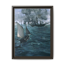 The Battle of the Kearsarge and the Alabama by Édouard Manet - NOMADEN ART GALLERY