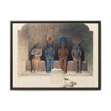 Sanctuary of the Temple of Aboo Simbel Nubia illustration by David Roberts (1796–1864) - NOMADEN ART GALLERY