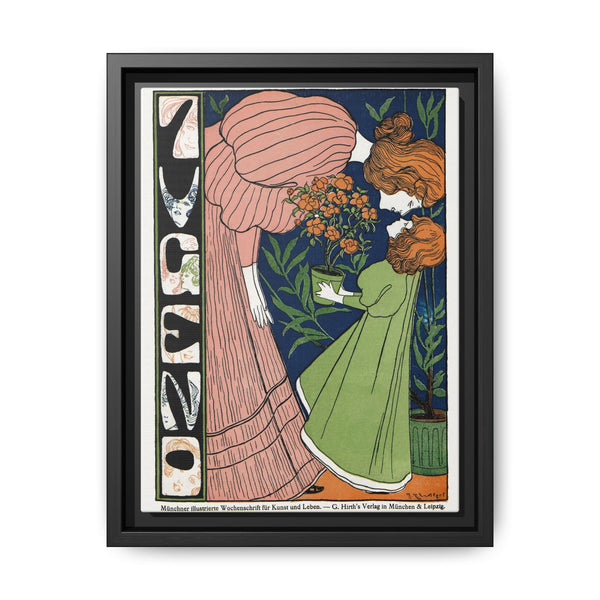 Cover of the art and literature magazine "Jugend", issue no. 40 (1896) chromolithograph by Josef Rudolf Witzel - NOMADEN ART GALLERY