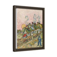 Houses and Figure by Vincent van Gogh - NOMADEN ART GALLERY