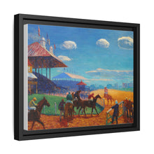 Race Track (1908–1909) vintage painting by William James Glackens