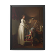 The Artist's Wife in His Studio (c. 1795–99) by Louis Léopold Boilly - NOMADEN ART GALLERY