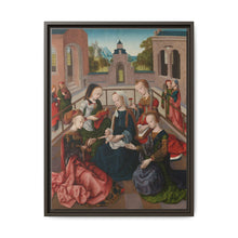 The Virgin and Child with Four Holy Virgins (c. 1495 - c. 1500) by Master of the Virgo inter Virgines - NOMADEN ART GALLERY
