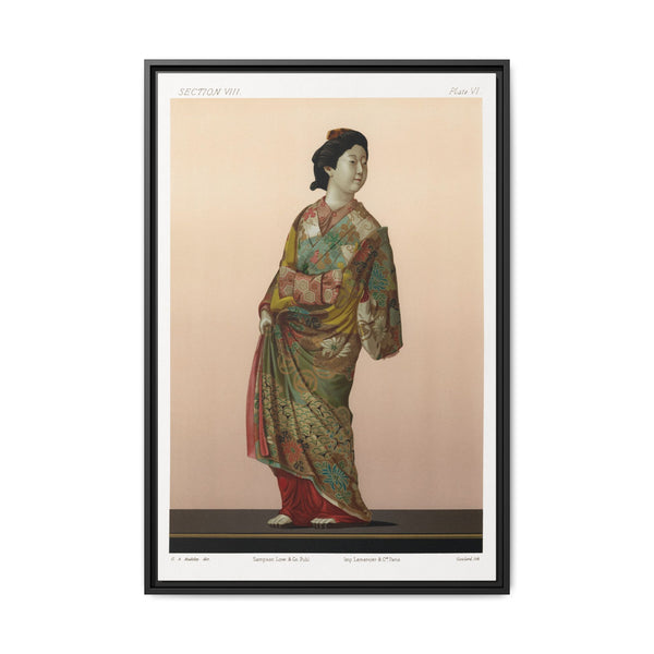 Antique Print of Japanese Modelling 'Kakiyemon' from section VIII plate VI. by G.A. Audsley-Japanese illustration - NOMADEN ART GALLERY