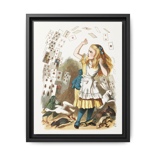Illustration from The Nursery "Alice", "Alice's Adventures in Wonderland" (1890), vintage illustration by John Tenniel. - NOMADEN ART GALLERY