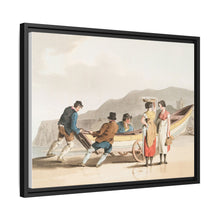 Illustration of fishermen from The Costume of Yorkshire (1814) by George Walker