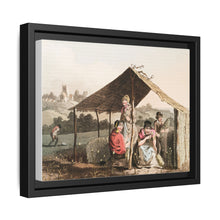 Illustration of teasel field from The Costume of Yorkshire (1814) by George Walker