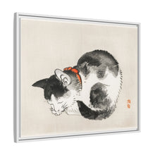 Sleeping cat by Kōno Bairei (1844-1895)